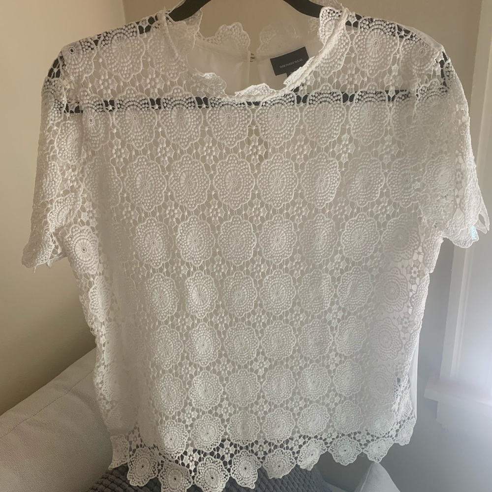 Boxy Lace Shirt